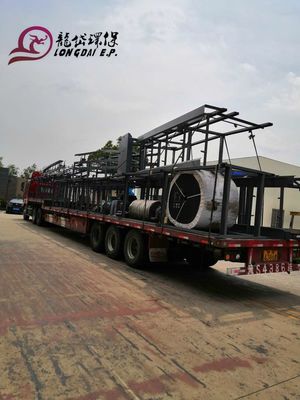 Taşınabilir Çöp Kaldırma Konveyörü, 500mm Vidalı Konveyör Makinesi