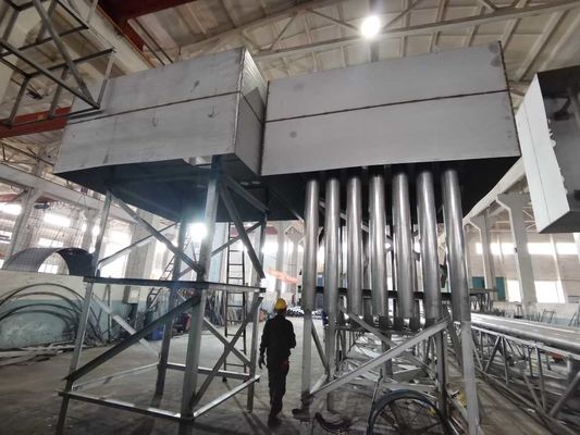 Atıksu Arıtma Tesisi İçin Kullanılan Çift Borulu Yürüyen Köprü Çamur Sıyırıcı