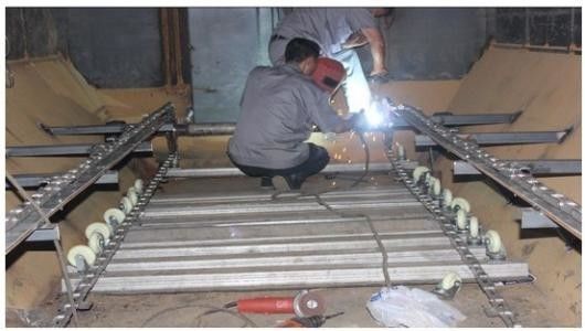 Su Arıtma Tankı için 3m Zincir Kazıyıcı Sistemi Karbon Çelik