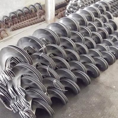 Çinko Beyaz Vidalı Bantlı Konveyör, 250mm Silo Vidalı Konveyör