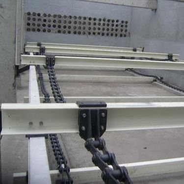 Kalite  3m Chain Scraper System Carbon Steel For Water Treatment Tank fabrika
