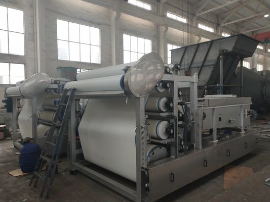 30m3/h Yerçekimi Çamur Susuzlaştırma Makinası Kimya Sanayi