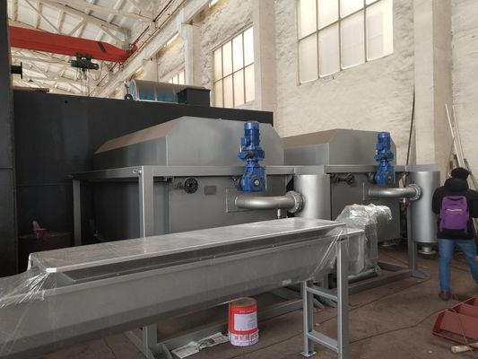 30m3/h Döner Tambur Kalınlaştırıcı Hareketli Halka Vida Mili
