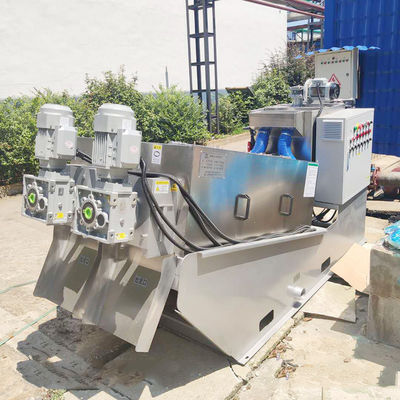 Paslanmaz Çelik Otomatik Spiral Pres Susuzlaştırma Makinesi
