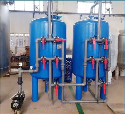 Karbon Çelik Aktif Karbon SS304 Multimedya Filtresi Geri Kazanılmış Su Arıtma