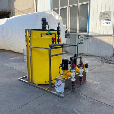 Pac/Pam Otomatik Dozajlama Cihazı Klor Dioksit Asit Baz Ayarlı