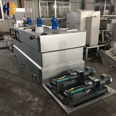 SS304 Otomatik PAM Entegre Dozajlama Sistemi 1000l/H Atıksu Arıtma