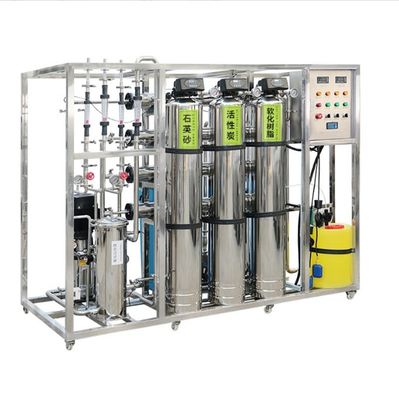 Saf Su Ters Ozmoz Su Arıtma Ekipmanları Entegre Otomatik 2t / H