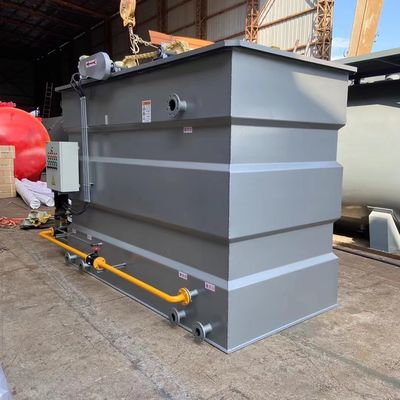 Paslanmaz Çelik Yatay Akışlı DAF Çözünmüş Hava Flotasyon Makinesi Entegre 50m3/H