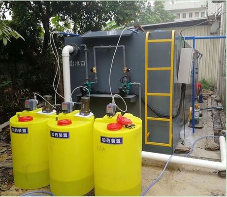 1000L/H PE Pac Pam Flokülant Otomatik Dozajlama Makinesi Yavaş Salınımlı Çözünme