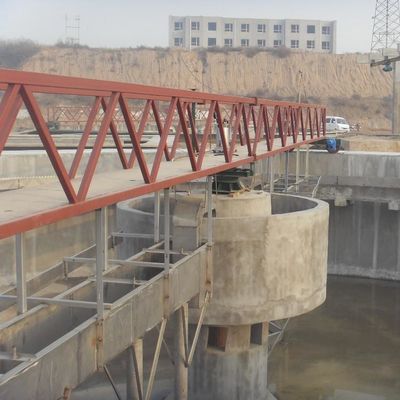 304 Paslanmaz Çelik Asma Merkez Tahrik Çamur Kazıyıcı Kanalizasyon Arıtma Makinesi