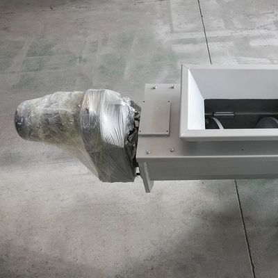 5t/h yatay karbon çelik vidalı konveyör tahıl çamur taşıma ekipmanı