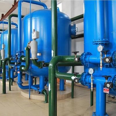 30m3/H çoklu ortam filtresi paslanmaz çelik kuvars kumu aktif karbon mekanik filtre