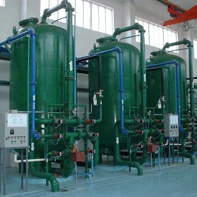 30m3/H çoklu ortam filtresi paslanmaz çelik kuvars kumu aktif karbon mekanik filtre
