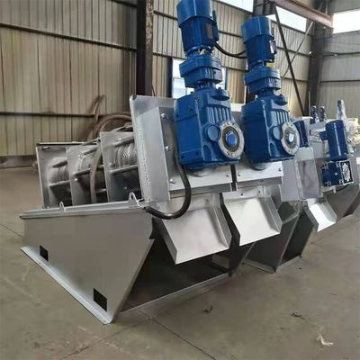 15m3/H spiral çamur susuzlaştırma makinesi gıda fabrikası çamur susuzlaştırma ekipmanı