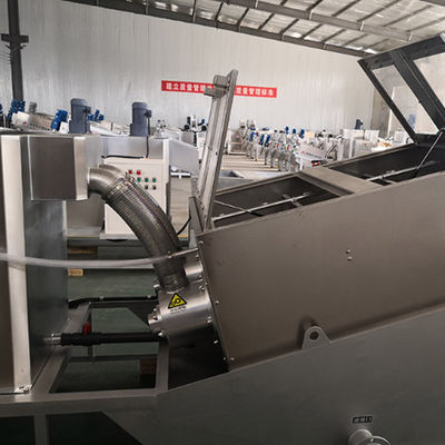 Kimya Tesisi için 50m3 / H Vidalı Pres Çamur Susuzlaştırma Makinesi