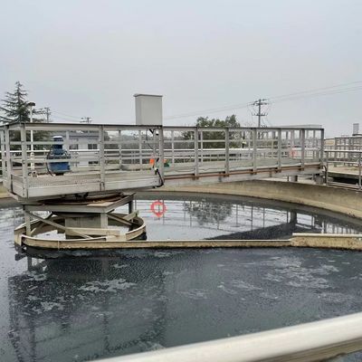 Paslanmaz Çelik Yarım Köprü Çevresel Tahrik Çamur Sıyırıcı Çökeltme Tankı
