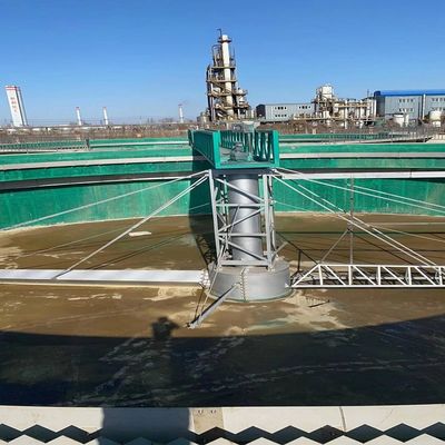 Paslanmaz Çelik Yarım Köprü Çevresel Tahrik Çamur Sıyırıcı Çökeltme Tankı