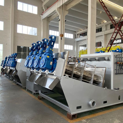 Gıda Fabrikası için Spiral Petrokimya Yağlı Çamur Susuzlaştırma Makinesi
