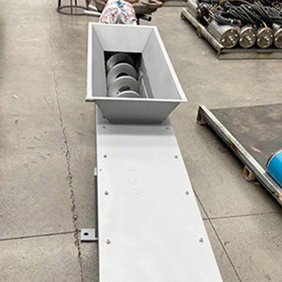 Harç Tahıl Çamur Karbon Kül Beton için U Şekilli Vidalı Bantlı Konveyör Milsiz