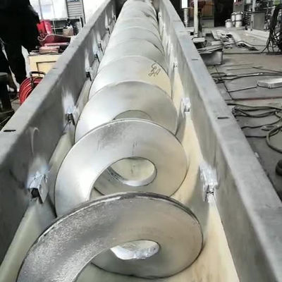Çamur Çimento Kül Cevheri İçin U Tipi Vidalı Konveyör