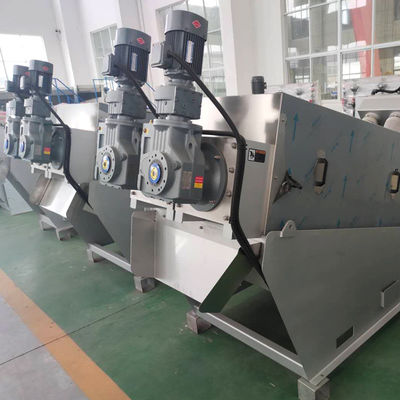 Tarımsal Vidalı Pres Çamur Susuzlaştırma Makinesi Paslanmaz Çelik
