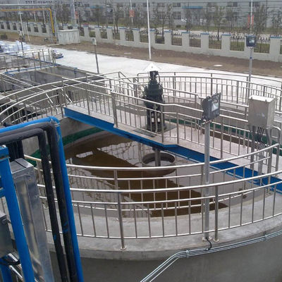 Kanalizasyon Sedimantasyon Tankı Merkezi Tahrikli Çamur Sıyırıcı 304 Paslanmaz Çelik