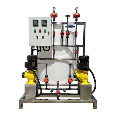Entegre Dikey PE Otomatik Kimyasal Dozajlama Sistemi 500L/H