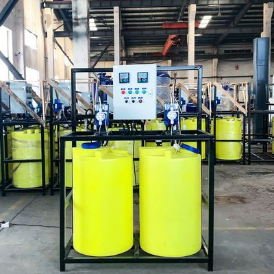Entegre Dikey PE Otomatik Kimyasal Dozajlama Sistemi 500L/H