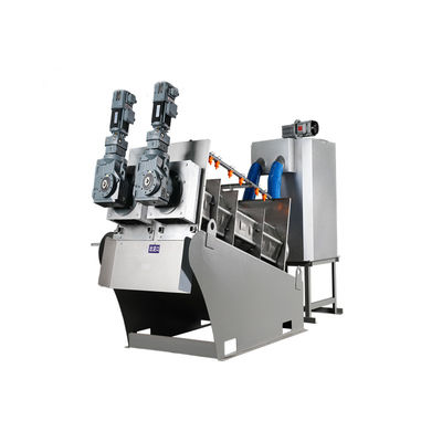 Baskı ve Boyama Fabrikası için 90-150kg / H Vidalı Pres Çamur Susuzlaştırma Makinesi
