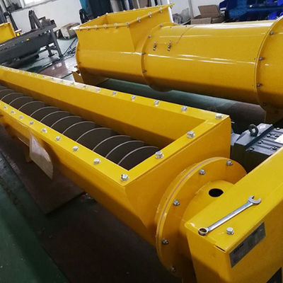 Yağ Atık Çamur Taşıma için 1-40m Şaftsız Vidalı Konveyör Burgu Vidalı Konveyör
