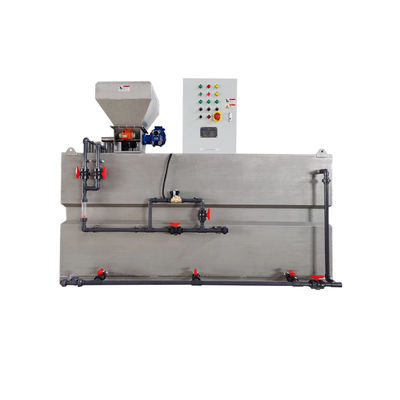 Kanalizasyon Arıtma için 6000L Kimyasal Dozajlama Makinesi Polimer Dozajlama Sistemi 2.2KW