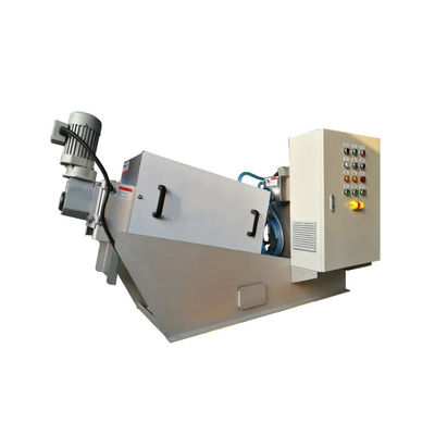 SS304 / 316 Vidalı Pres Çamur Susuzlaştırma Makinesi 2.25kw Otomatik Çalışma