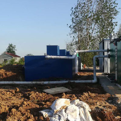 SS304 MBR MBBR Endüstriyel Kanalizasyon Arıtma Tesisi Makineleri 100m3 / D Çevre Dostu