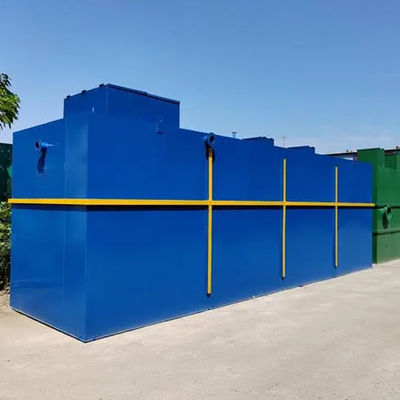 SS304 MBR MBBR Endüstriyel Kanalizasyon Arıtma Tesisi Makineleri 100m3 / D Çevre Dostu