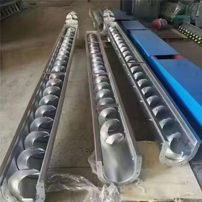 Özelleştirme 304SS Şaftsız Helezon Konveyör Şaftsız Spiral Konveyör