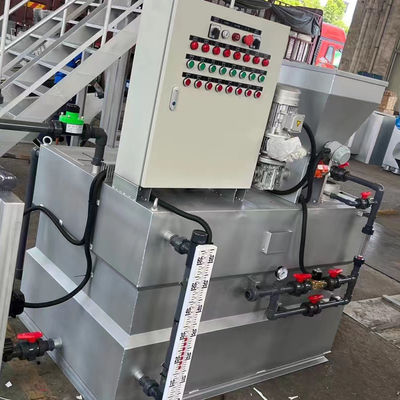 Özelleştirilebilir Polimer Dozajlama Sistemi Polimer Hazırlama Ünitesi 250L-10000L