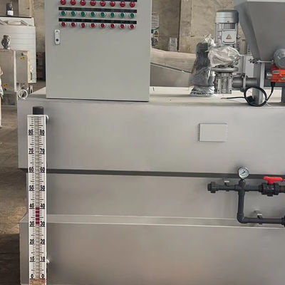 Özelleştirilebilir Polimer Dozajlama Sistemi Polimer Hazırlama Ünitesi 250L-10000L