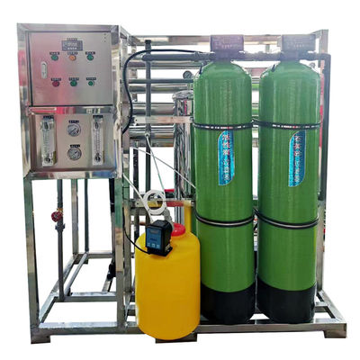 İçme için ISO9001 500lph Reverse Osmosis Su Arıtma Sistemi Ekipmanları