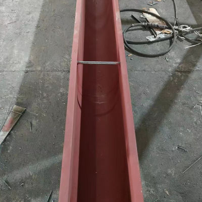 Karbon Çelik Şaftsız Spiral Konveyör Ayarlanabilir Hız Özelleştirilmiş 1 ~ 100m
