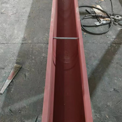 50m3 / H Karbon Çelik Şaftsız Vidalı Konveyör Otomatik Paslanmaz Çelik Spiral Konveyör