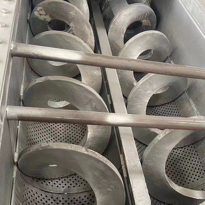 Çimento için Slag Karbon Çelik Sprial 304 Paslanmaz vida taşıyıcı