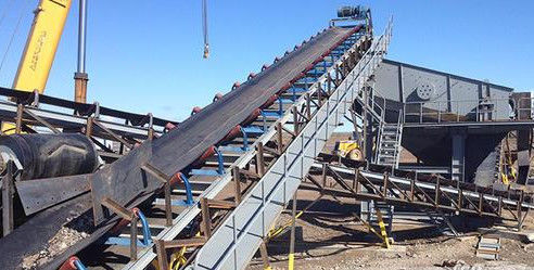 650mm 22.0Kw Vidalı Bantlı Konveyör Temizleyici Paslanmaz Çelik