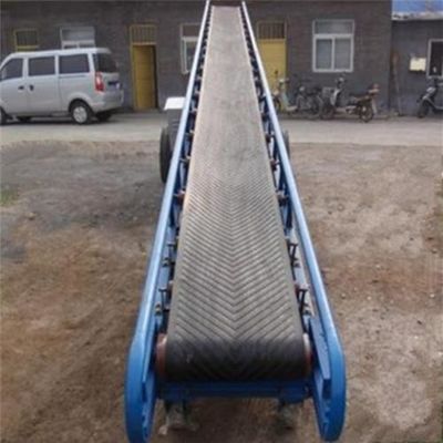 Taşınabilir Çöp Kaldırma Konveyörü, 500mm Vidalı Konveyör Makinesi