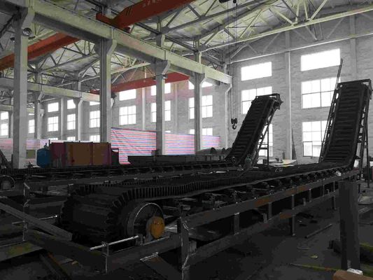 Dawatering Çamur için 800mm 50m3/h Taşınabilir Vidalı Konveyör