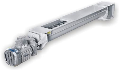 Çinko Beyaz Vidalı Bantlı Konveyör, 250mm Silo Vidalı Konveyör
