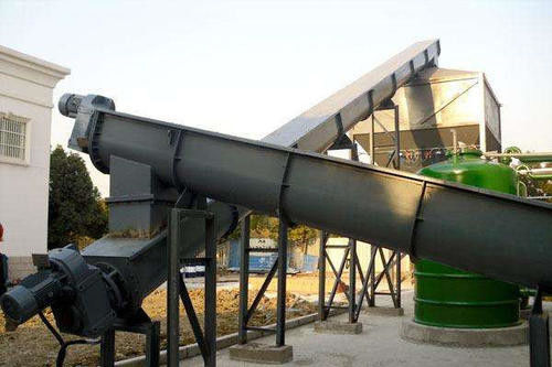 Karbon Çelik Vidalı Bantlı Konveyör, 300mm Boşaltma Vidalı Konveyör
