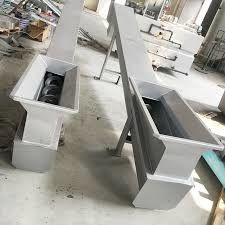 250mm Çamur Pres Makinası, 1.5Kw Vidalı Pres Atıksu Arıtma