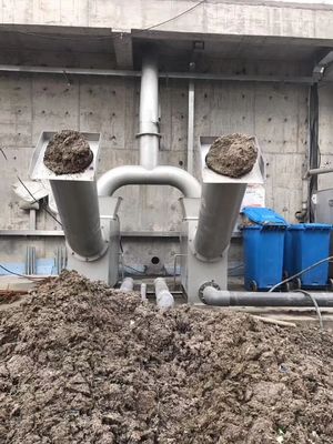400mm Çamur Pres Makinası, Paslanmaz Çelik Yatay Vidalı Pres