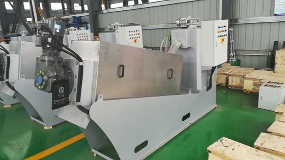 Gıda Sanayi Vidalı Çamur Susuzlaştırma Makinesi Paslanmaz Çelik